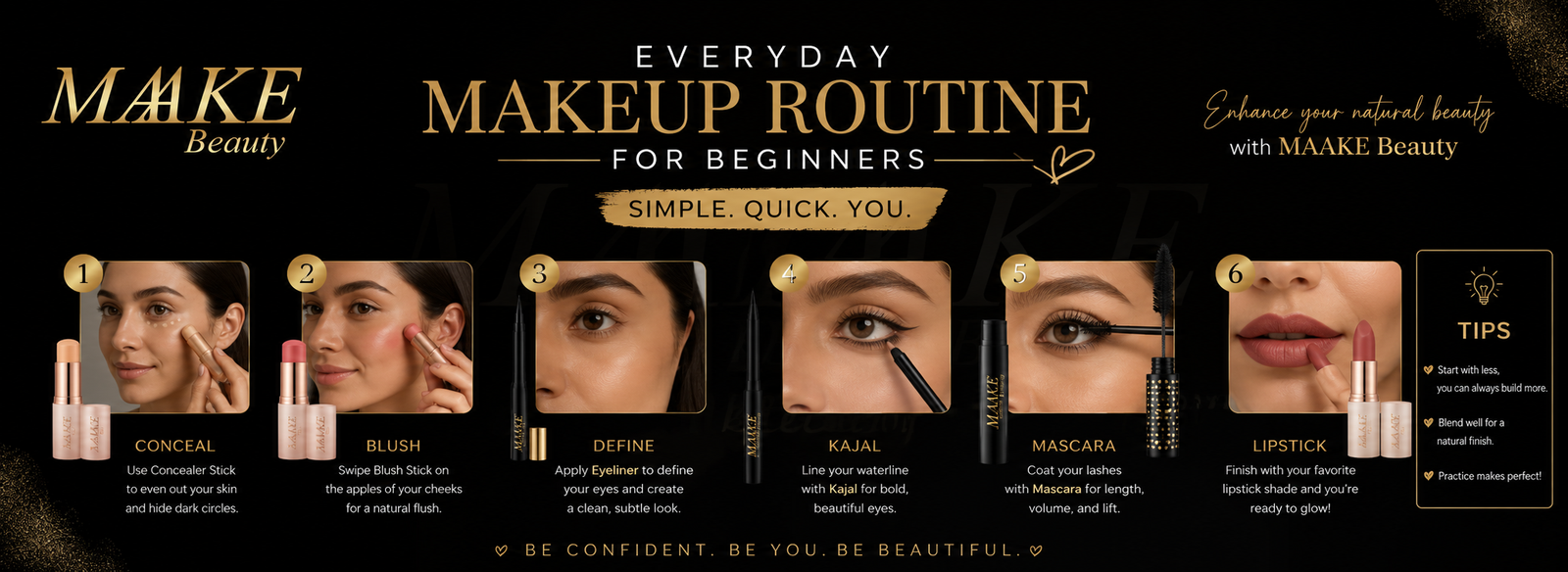 Everyday Makeup Routine for Beginners: A Simple Step-by-Step Guide