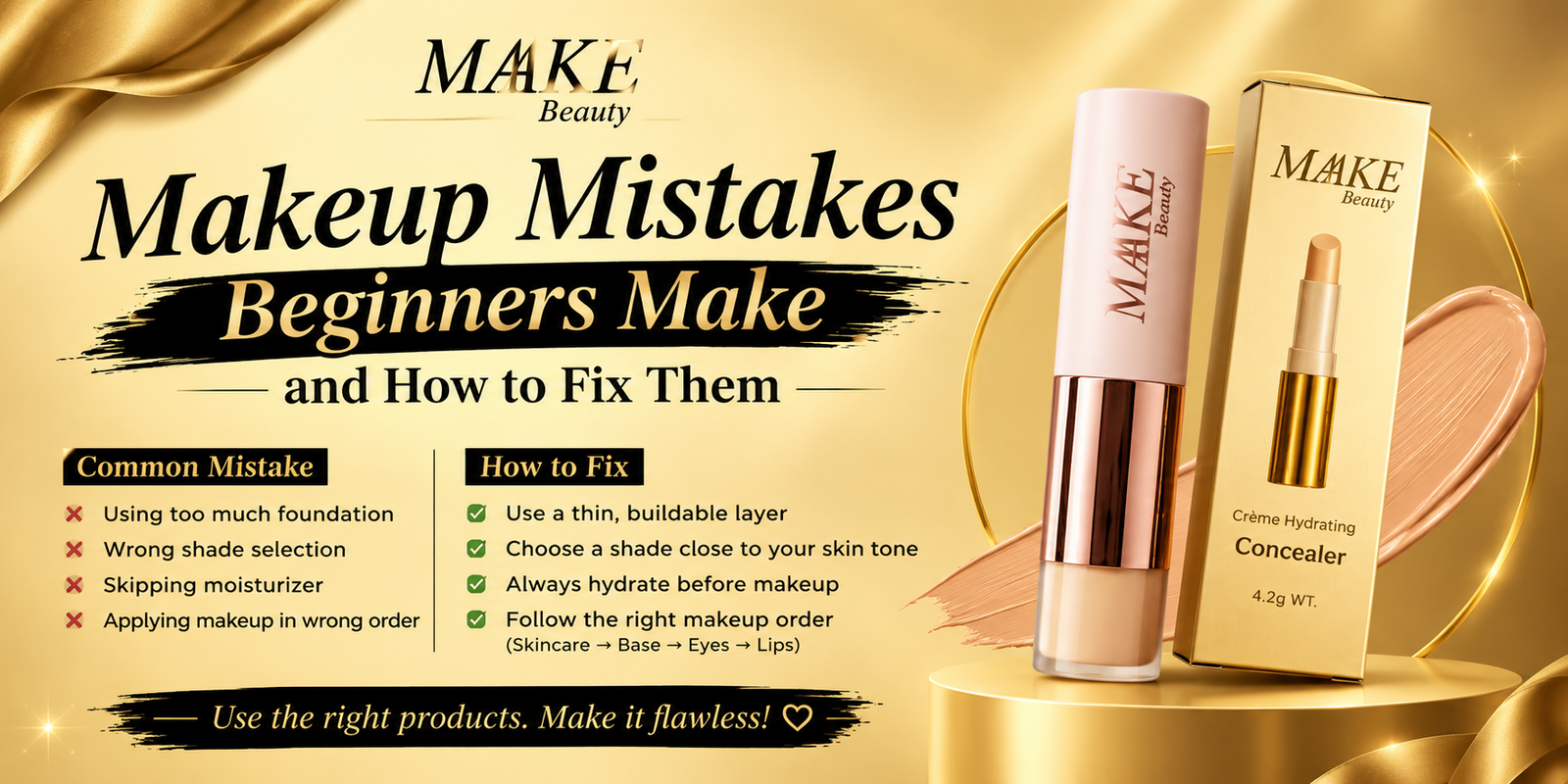 Makeup Mistakes Beginners Make and How to Fix Them